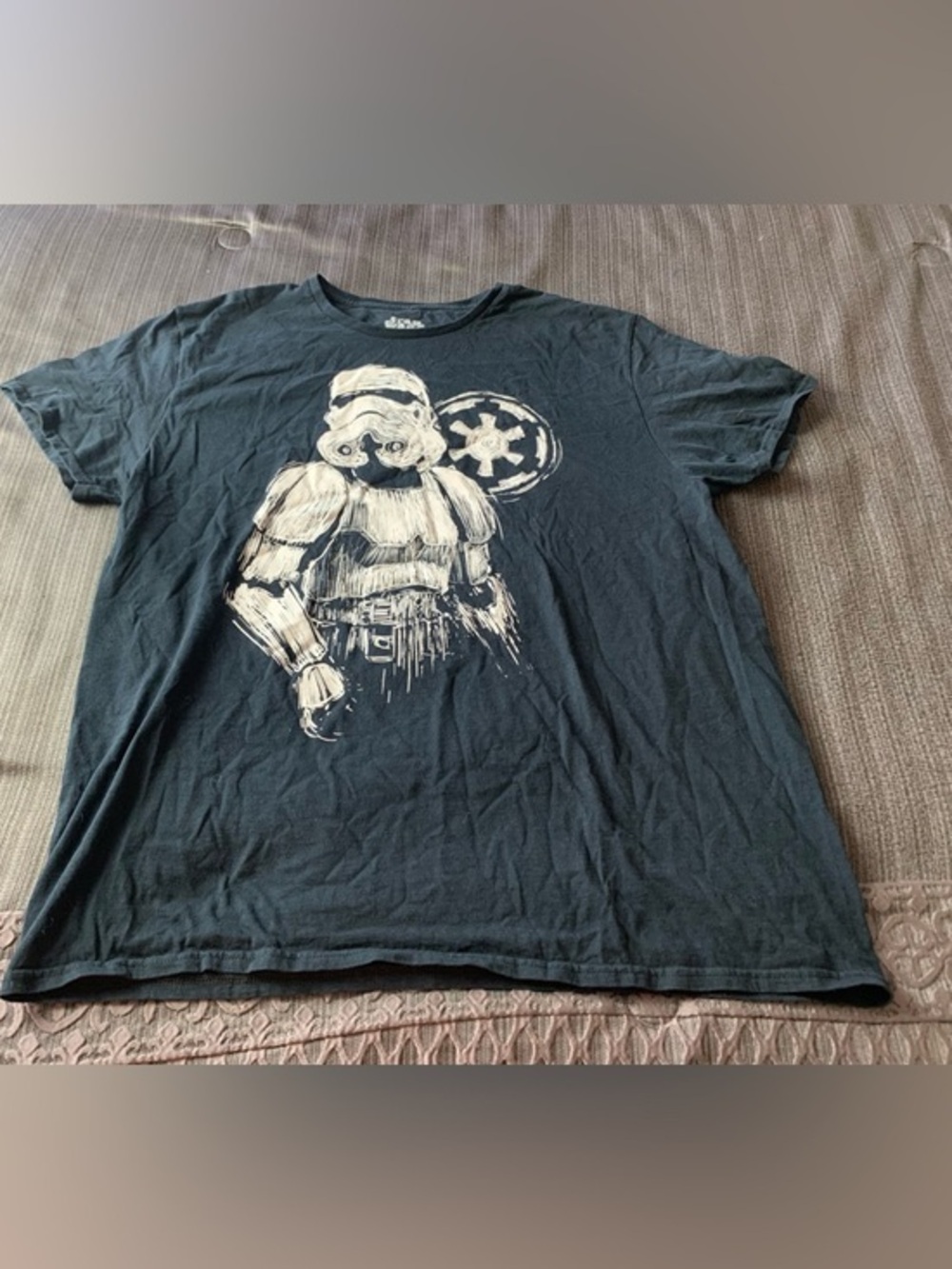 Star Wars Storm Trooper Black Tee